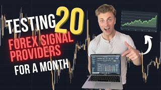 Testing 20 Forex Signal Providers for a MONTH Review  The CopyTrader [upl. by Baldridge]