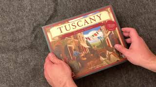 Viticulture Essential Edition  Tuscany Expansion Unboxing  4k [upl. by Eniaj742]