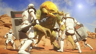 Clone Troopers vs Sutaban  STAR WARS JEDI SURVIVOR NPC Wars [upl. by Tabbatha]