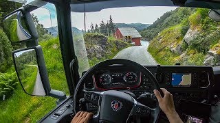 POV Driving Scania S520  Stadlandet [upl. by Avrom]