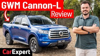 2021 GWM CannonPoer review Tailgate step  longer than a Ranger amp HiLux Great Wall [upl. by Kyte329]