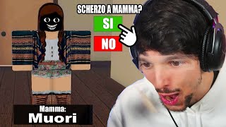 HO FATTO UNO SCHERZO ma MIA MADRE CATTIVA MI VUOLE UCCIDERE  Prank Your Mum [upl. by Regen917]