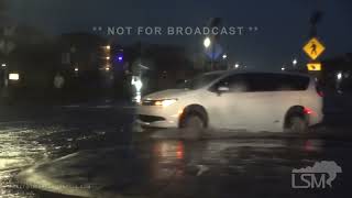 08062024 North Myrtle Beach SC  Roads Flooded  People Playing in Flood Waters [upl. by Olia]