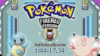 TAS GBA Pokémon FireRed in 14417 by MKDasher [upl. by Erual]