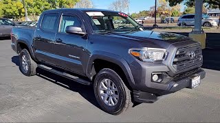 2017 Toyota Tacoma SR5 Double Cab Santa Rosa Rohnert Park Petaluma Sebastopol Windsor Cotati [upl. by Ryun]