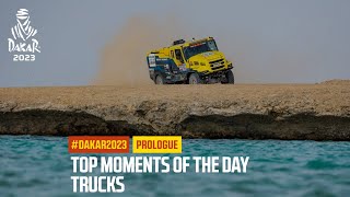 Trucks Top moments  Prologue  Dakar2023 [upl. by Cnahc]