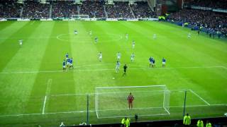 Samaras Penalty Rangers 0  Celtic 2 [upl. by Lymn676]