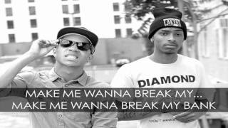 New Boyz Break My Bank ft Iyaz Official Lyric Video [upl. by Meghan]