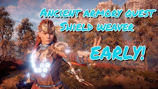 Horizon zero dawn  Power Cell locations Glitch  Shield Weaver YOU CAN GET EARLY [upl. by Knowland]