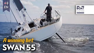 NEW SWAN 55  Sailing Yacht Review  The Boat Show [upl. by Bilicki]