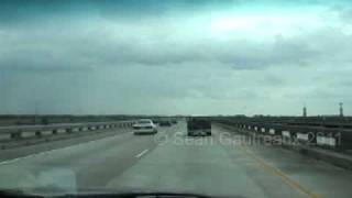 Katrina Evacuation Footage Sunday the 28th Contraflow [upl. by Willis]