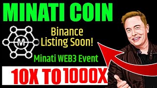 Minati coin MNTC अब जाएगा 30150🚀  Binance listing official news✅️  Crypto news today Crypto [upl. by Coward838]