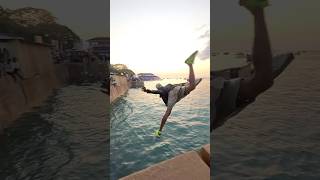 Funny jump in zanzibar beach part 5 shorts beach zanzibar [upl. by Kenneth]