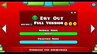 quotDry Out Full Verquot by DaBluezzz me  Geometry Dash [upl. by Rebmak]