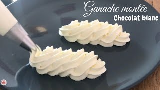 Ganache montée chocolat blanc [upl. by Alletnahs862]