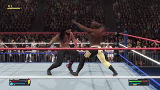 WWE 2K Tonight Bobby Lashley Vs Our Tribal Chief [upl. by Marilla]