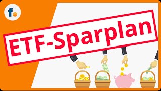 ETFSparplan einfach erklärt ETFSparen mit den besten ETF Fonds [upl. by Eglantine]