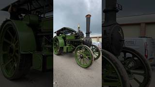 Huge aveling and porter traction engine steamengine automobile steamlocomotive whistle steam [upl. by Melisandra]