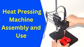 Heat Set Insert Heat Pressing Machine Assembly and Use [upl. by Ennaeilsel]