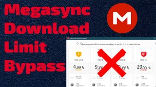 How to Bypass Mega Transfer Quota  Megasync Download Limit Bypass [upl. by Thay]