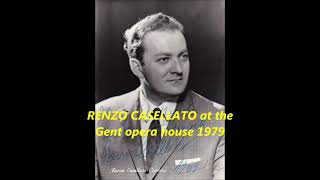 RENZO CASELLATO sings Una furtiva lagrima Gent opera 1979 [upl. by Iem518]