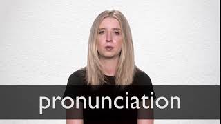 How to pronounce PRONUNCIATION in British English [upl. by Laius]