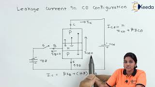 Leakage Current in CE  Bipolar Junction Transistor  Basic Electronics [upl. by Aiahc620]