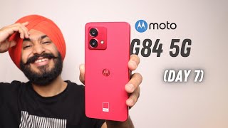 MOTO g84 5G After 7 Days Of Usage  IN DEPTH HONEST REVIEW [upl. by Adaven]