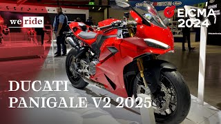 Ducati Panigale V2 amp V2S 2025  LIVE da EICMA 2024 [upl. by Carmelia301]