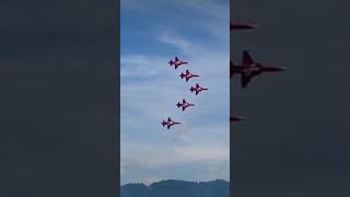 Patrouille Suisse airpower 2024 viralvideo airpower aviation fyp [upl. by Ateuqal]