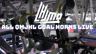 All QMJHL Goal Horns Live [upl. by Elish]