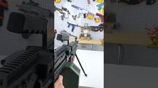 SAW M249 Electric Orbeez Toy Gun with Large Drum😍 [upl. by Akirderf]