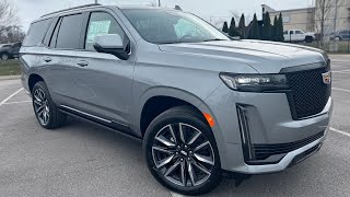 2023 Cadillac Escalade Sport Platinum POV Test Drive amp Review [upl. by Rad185]