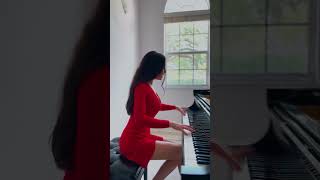 Lola plays Scriabin Etude Op 8 No 12 [upl. by Ydnerb]