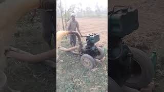 Chota eingjan water pump 12hp trainingvideo kisan ki mehnat eingjan stating shortvideo [upl. by Nysa]