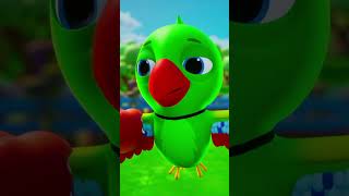 Main Tota Main Tota मैं तोता shorts hindirhymes talkingparrot kidssong shortsvideo [upl. by Pearlstein]