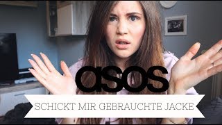 ASOS schickt mir eine gebrauchte Jacke Oo [upl. by Yracaz355]