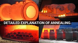 Detailed Explanation Of Annealing Heat Treatment  Process Furnace Stages Types etc [upl. by Lemon921]