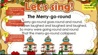 51talk Songs quot The Merry go round quot Lyrics [upl. by Illil549]