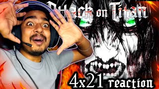 From You 2000 Years Ago  Attack On Titan 4x21 Reaction [upl. by Drahser]