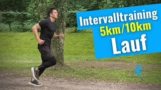 Intervalltraining beim Laufen Effektiv Kurzintervalle trainieren [upl. by Nappy490]