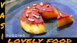 easy Custard Pudding Egg Pudding with Caramel Sauce how to make Pudding  by vasi lovely food [upl. by Erkan]