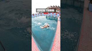 Open turn in Butterfly Swimming 🏊🏻‍♀️ Swimming Tips swimmingtips swimmingpool swim swimming [upl. by Ahseit]