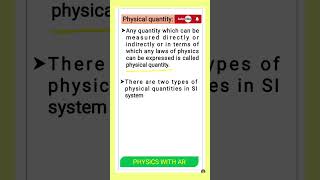 Physical quantities  Class11  Physics [upl. by Nnylyak347]