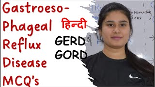 MCQ’s of GERD  Gastroesophageal reflux disease  Multiple Choice Questions [upl. by Shantha]