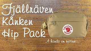 Fjällräven Kånken Hip Pack  hands on review [upl. by Savell]