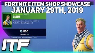 Fortnite Item Shop NEW CABBIE SKIN January 29th 2019 Fortnite Battle Royale [upl. by Aroled]