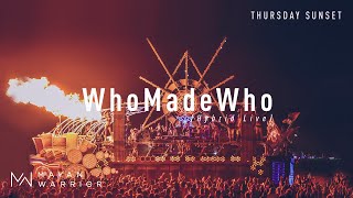 WhoMadeWho live at Mayan Warrior Burning Man 2019 [upl. by Eel]