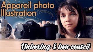 VLOG amp UNBOXING  APPAREIL PHOTO ET ILLUSTRATION [upl. by Denie]