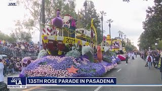 135th Rose Parade in Pasadena [upl. by Aicitel]